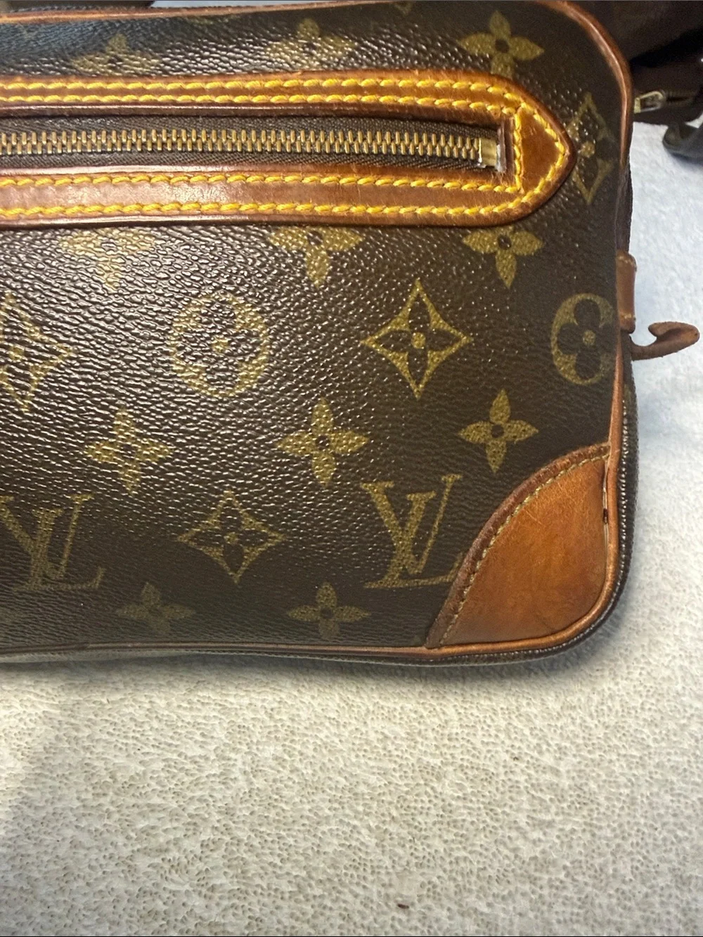 Louis Vuitton Marly Dragonne GM Clutch Brown Monogram - Picture 8 of 13